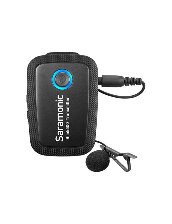 Saramonic Blink 500 B1 Sistema de micrófono inalámbrico Omni Lavalier 3,5 mm. 1 Receptor y 1 transmisor (2.4 GHz) - Imagen 2